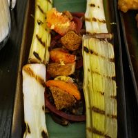 Grilled leak at B.Better in Paris