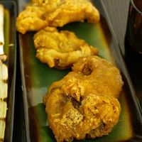 Oyster mushroom fritters at B.Better in Paris