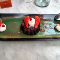 Chocolate cake at B.Better in Paris