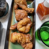 Mushroom Fritters  at B.Better in Paris