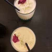 Mocktails including pina colada   at B.Better in Paris