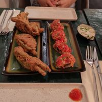 Fried Green Beans and Bruschetta at B.Better in Paris