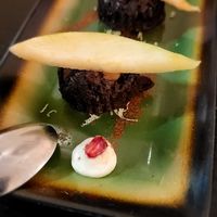 Chocolate pear cake at B.Better in Paris