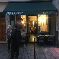 Restaurant exterior   at B.Better in Paris