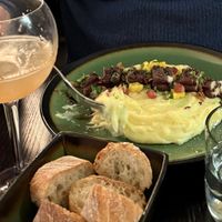 The main course  at B.Better in Paris