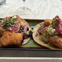 Chicken tacos  at B.Better in Paris