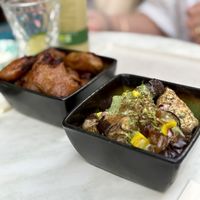 Starters (Zuchinni & aubergine)   at B.Better in Paris