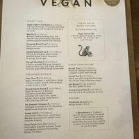 Plenty of options  at Mowgli in Sheffield