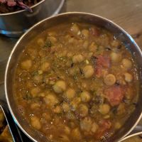 Tea-steeped chickpeas at Mowgli in Sheffield
