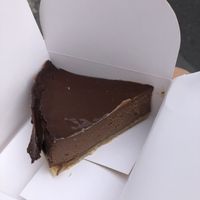 Flan chocolat  at Land & Monkeys - Turenne in Paris