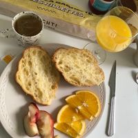 croissant :) at Land & Monkeys - Turenne in Paris