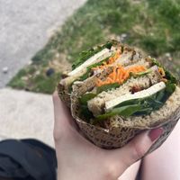 umami sandwich (very good portion and delicious)  at Land & Monkeys - Turenne in Paris