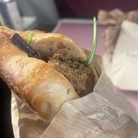 Le Fermier sandwich  at Land & Monkeys - Turenne in Paris