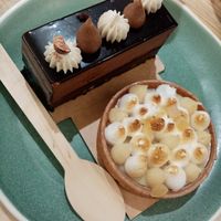 Best lemon meringue tart ever! at Land & Monkeys - Turenne in Paris