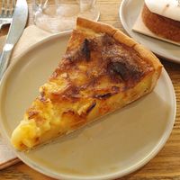 Quiche Lorraine at Land & Monkeys - Turenne in Paris