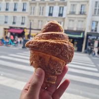 Croissant at Land & Monkeys - Turenne in Paris