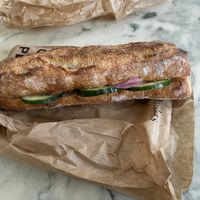 Sandwich marin   at Land & Monkeys - Turenne in Paris