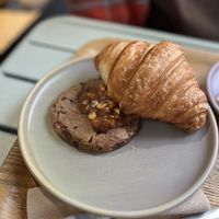Croissant & Monkey Cookie  at Land & Monkeys - Turenne in Paris