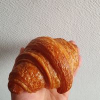 Croissant (simply the best croissant I've ever had!) at Land & Monkeys - Turenne in Paris