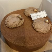 Hazelnut cake  at Land & Monkeys - Turenne in Paris