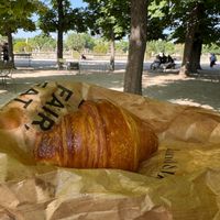 Chocolate Croissant at Land & Monkeys - Turenne in Paris