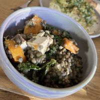 Lentil salad   at Land & Monkeys - Turenne in Paris