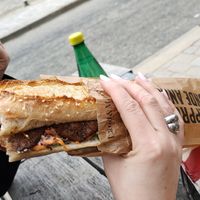 Chicken (delicious) at Land & Monkeys - Turenne in Paris