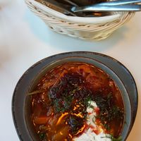 Vegan Borsh at Aljonuschka in Dresden