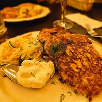 Vegane Kartoffelpuffer Draniki at Aljonuschka in Dresden