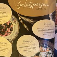 Menu 2/5  at Aljonuschka in Dresden