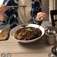 Vegan jajangmeon  at Sarangchae in Nottingham