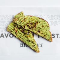 The Avocado Toast at Clean Juice in Wyckoff