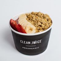 The Nutty Bowl at Clean Juice in Wyckoff