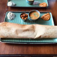 dosa  at Davie Dosa Company in Vancouver