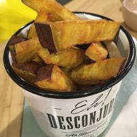 Sweet potato fries at Ah! Boca Santa in Faial