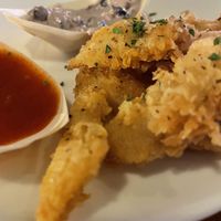 Vegan Mad Bastard Mushroom Wings - served with hot sauce and vegan blue cheese dip. A must try! at Jarrah in Hillarys