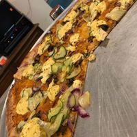 So good, crust as well as the topping! Great staff, friendly patrons at Woodbelly in Montpelier