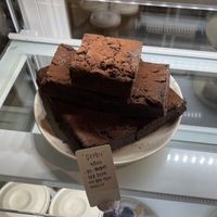 The brownie  at Duduri Dupang in Seoul