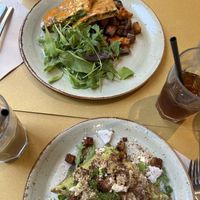 Sweet potato brunch  at Shake Café in Florence