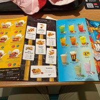 Menu at Wok to Go in Amsterdam