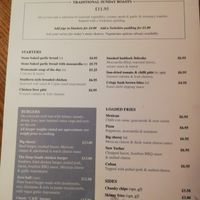 Menu 2 at Royal Ship in Dolgellau