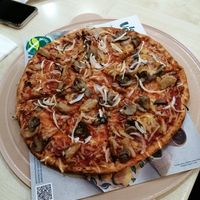 Pizza at Telepizza - La Laguna in Tenerife