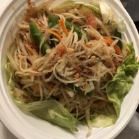 Papaya salad   at Seeda Thai in Valley Stream