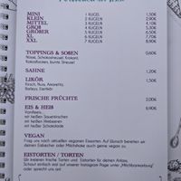 Vegan: Ask us for our current vegan ice cream flavours for your vegan ice cream cup or milkshake. at Eiscafe Milchbar in Marburg