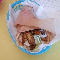 Potato Gyros at Döner Bei Tante Anne in Norwich