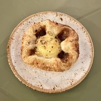 Vegan pastry  at FINT Kafé & Bar in Tromsoe