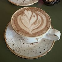 Lovely oat hot chocolate   at FINT Kafé & Bar in Tromsoe