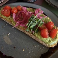 Avocado on toast 😋  at FINT Kafé & Bar in Tromsoe