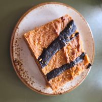 Vegan blondie at FINT Kafé & Bar in Tromsoe