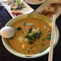 laksa!! at Meesu Vegetarian Kitchen in Adelaide